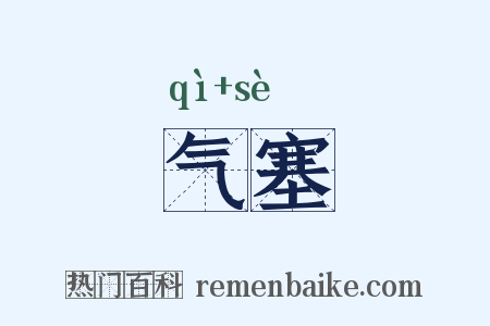气塞是什么意思的图片